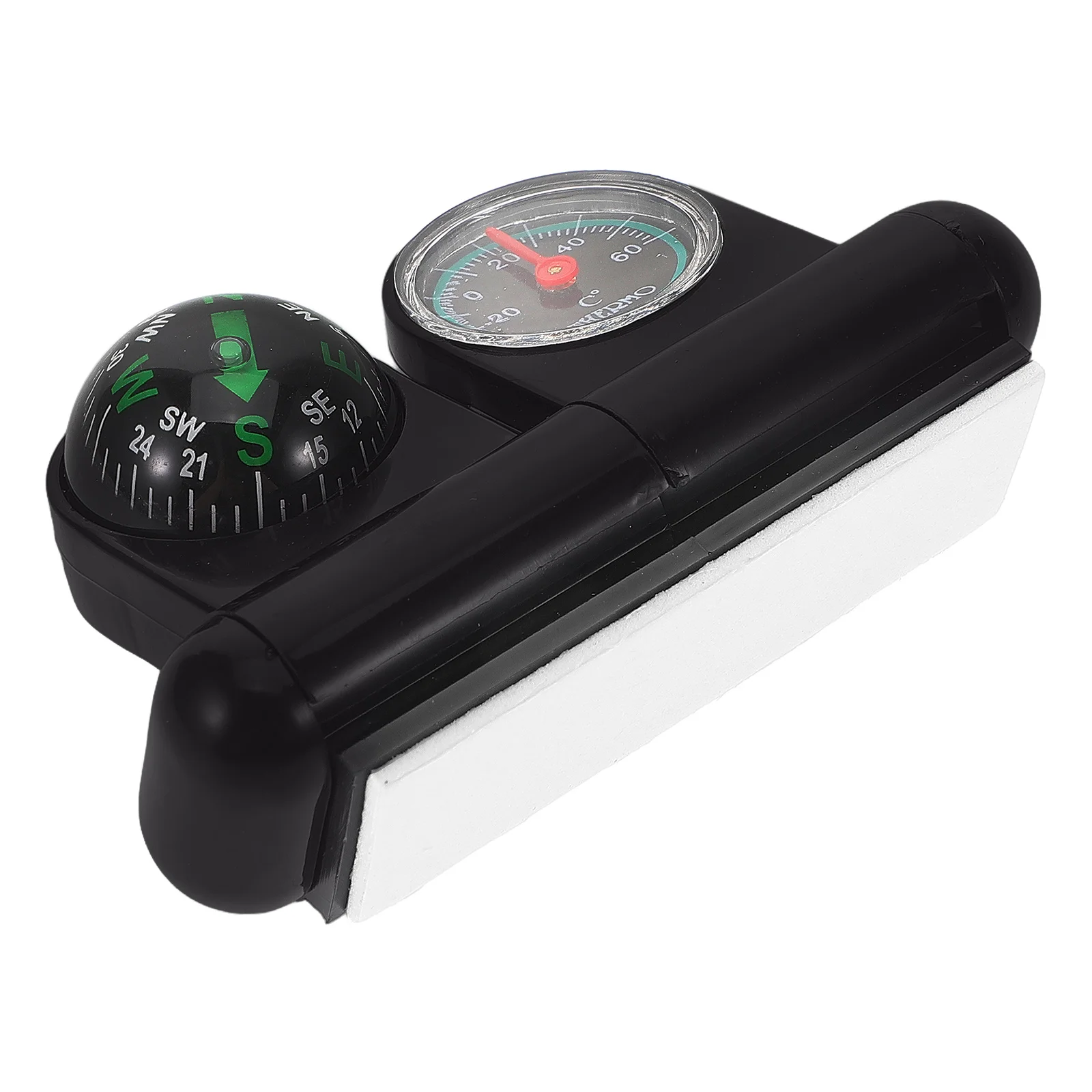 

Car Compass Thermometer Multi-Functional Dashboard Mounting Ball Precise Navigation Direction Instrument for Vehicle