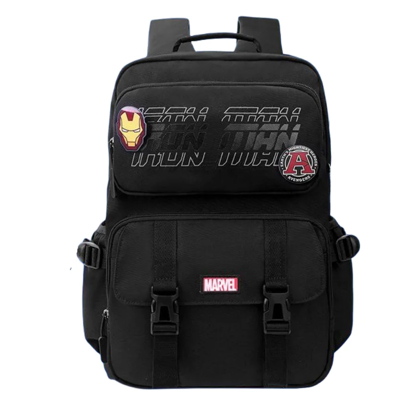 Mochila de dibujos animados de gran capacidad, Bolsa Escolar de anime de Marvel, bolsa de estudiante periférica, creativa, ligera, reducción de peso, personalidad