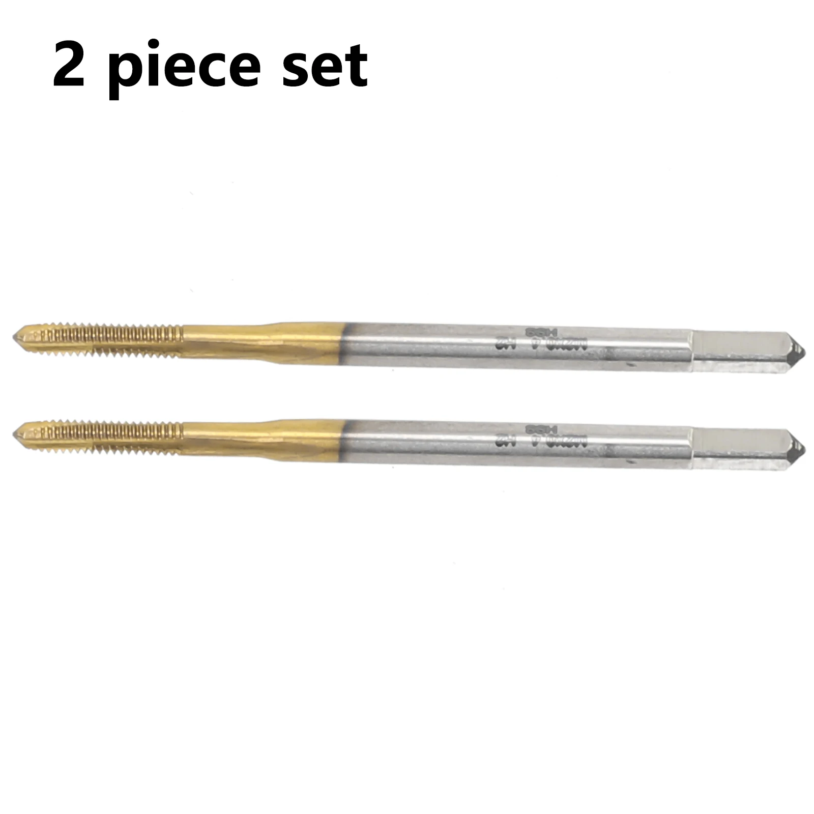 2pcs Thread Tap HSS 6542 Coated Drill Bit For Bicycle Repair Assemble Furniture Machinery Manufacturing Thread Tap Tool