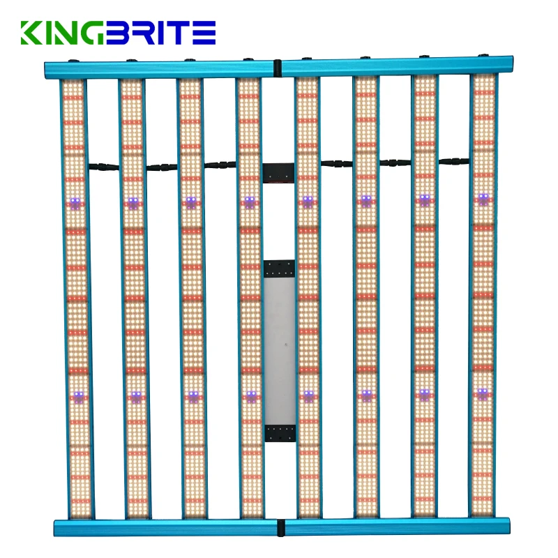 High Efficiency KingBrite 800W LM301H LED Grow Light Bar with Red 660nm UV IR Royal Blue Full Spectrum Quantum bar Grow Lights