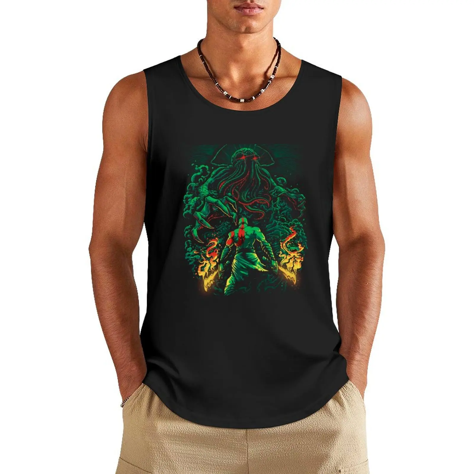 

Clash of the old Gods Tank Top gym t-shirts man sexycostume T-shirt Men's gym