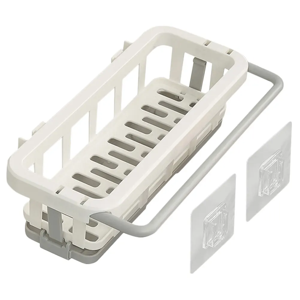 

Kitchen Sponge Holder Dish Cloth Organizer Drainer Wire Mesh Basket Sink Storage Rack Durability Iron Material