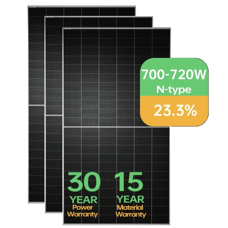 700 واط 720 واط الألواح الشمسية