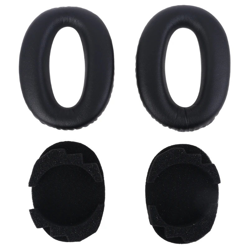 1Pair Replacement Leather Earpads Memory Foam Ear Cushion Cover For Sony MDR-1000X MDR 1000X WH-1000XM2 Headphone Sleeve