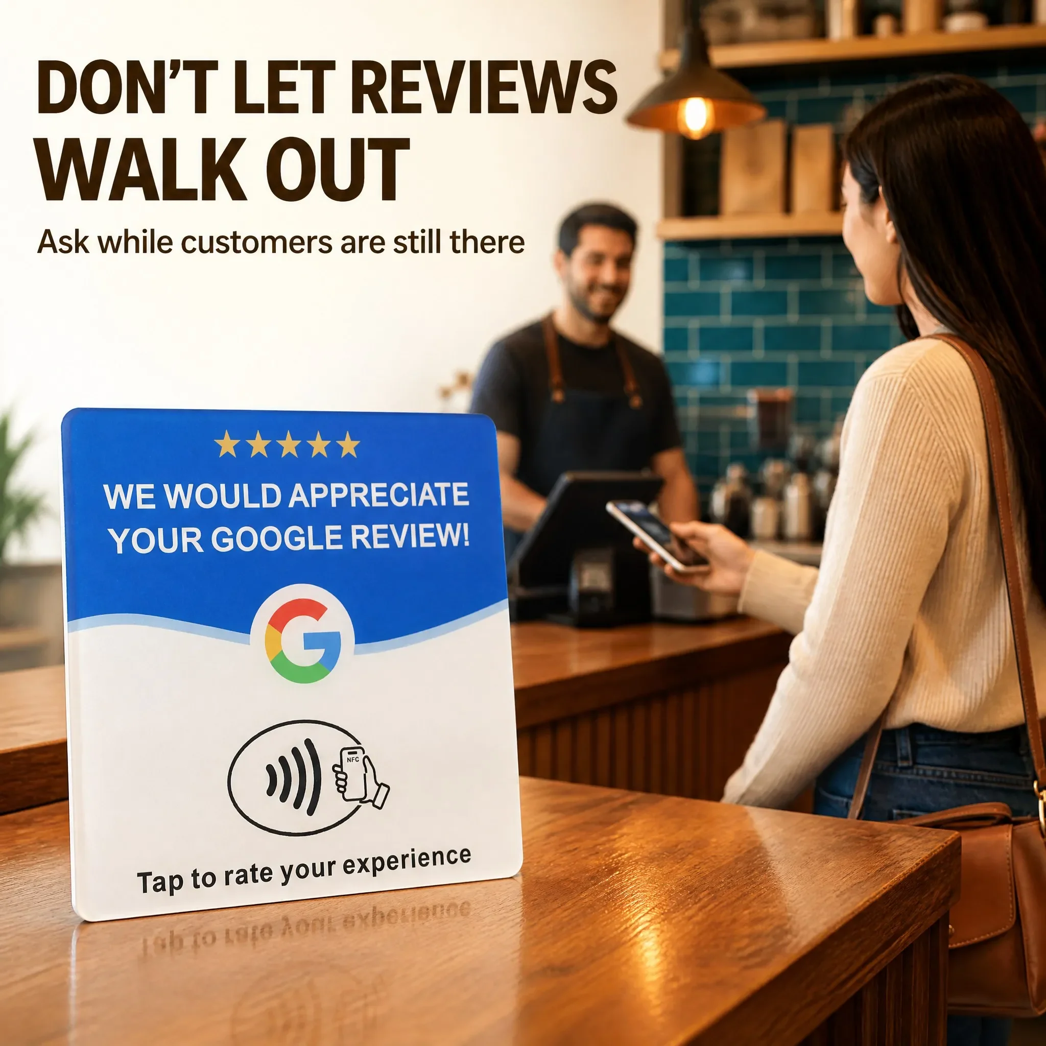 Immediate shipment. 12-centimeter waterproof acrylic NFC sticker-style comment stickers, suitable for distributors. In stock.