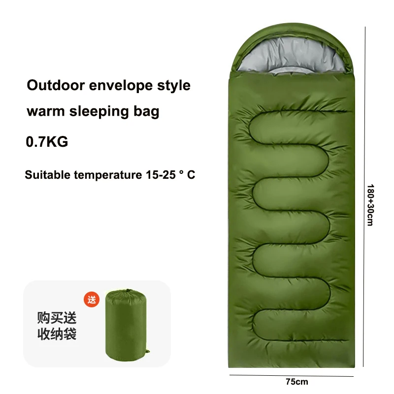 Camping Sleeping Bag Ultralight Waterproof 4 Season Warm Envelope Backpacking Sleeping Bags for Outdoor Tra