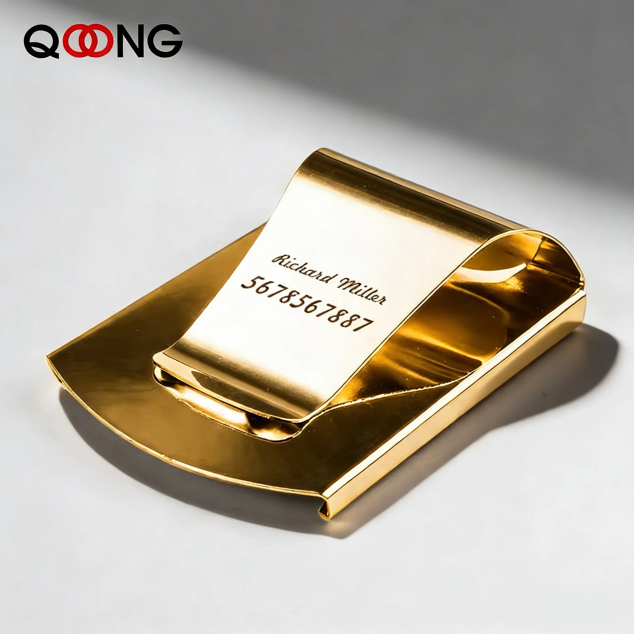 Custom Lettering 3 Colors Men Money Clip Pocket Holder Wallet Bottle Opener Key Chain Cash Holder Tool Stainless Steel Belt Clip