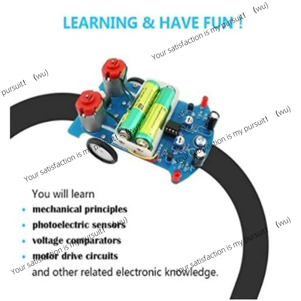 Smart Car DIY Electronics Kit, Welding Project, Practice, Education School for STEM Students