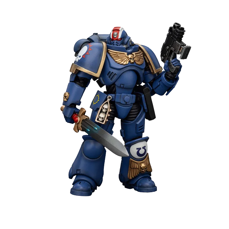 لعبة JOYTOY Dark Source Warhammer 40k Extreme Warrior Battle Group Hero JT2481 الأصلية المصبوبة نائب ضابط Erastas Toy Model 1:18