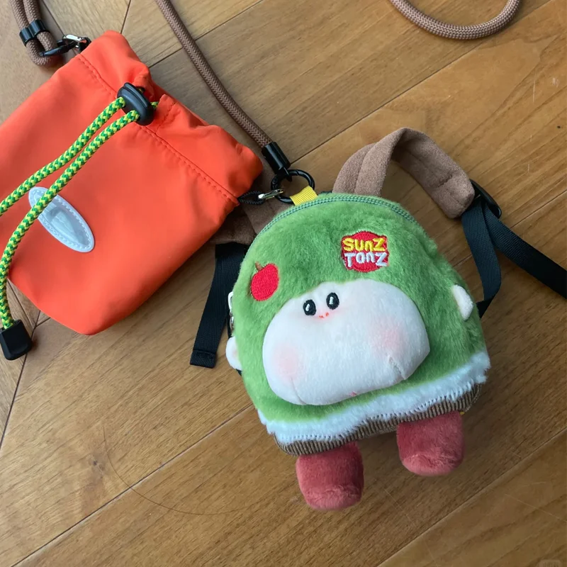 

Мини-рюкзак с глухой коробкой, модная милая школьная сумка через плечо для мальчиков, официальная игрушка «Я не Баоцзы», хобби, дизайн для мальчиков на три фута