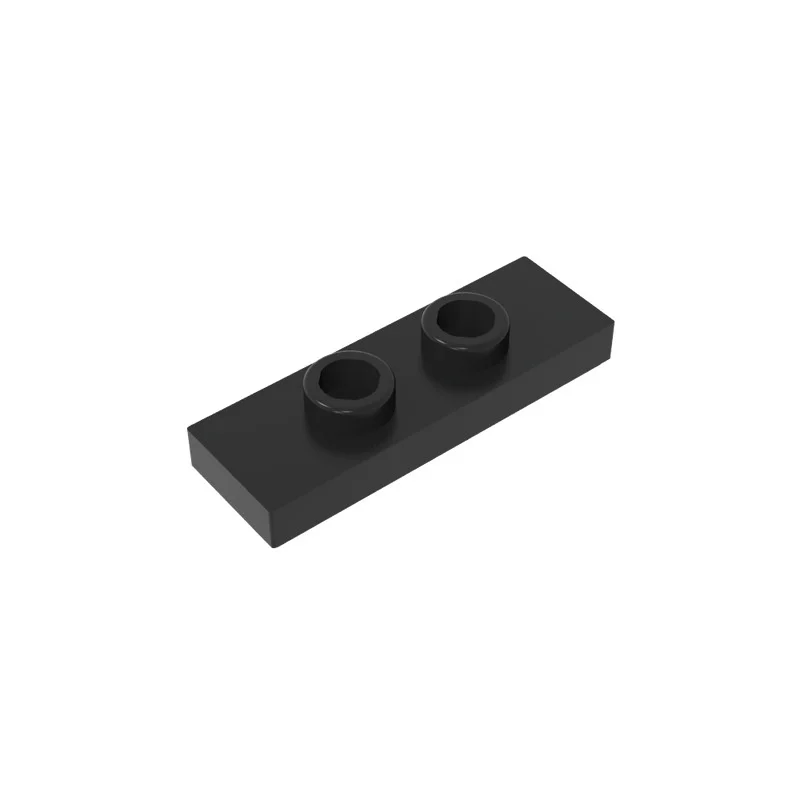 50 Stück Bausteine 34103 Platte Modifiziert 1x3 Doppel-Jumper-Stein Sammlung Modulares GBC-Spielzeug für Technische MOC – Detail 4