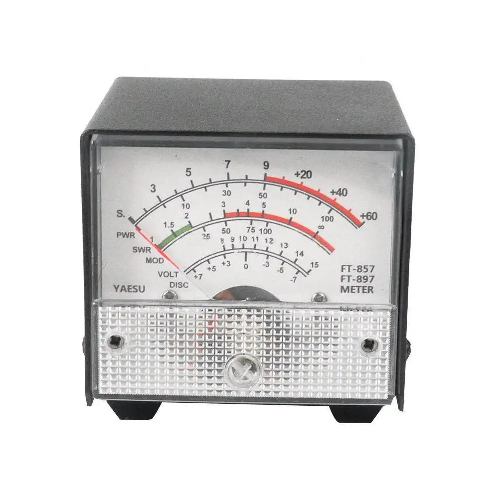 External Power & SWR Meter for YAESU FT-897 FT-857， Metal Case Multi-Function Expansion Unit
