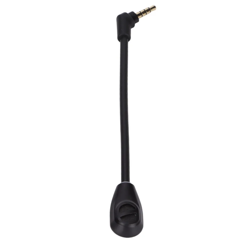 3.5mm Replacement Microphone Rotatable LED Indicator Detachable Microphone for HyperX Cloud Flight/Hyperx Cloud Flight S