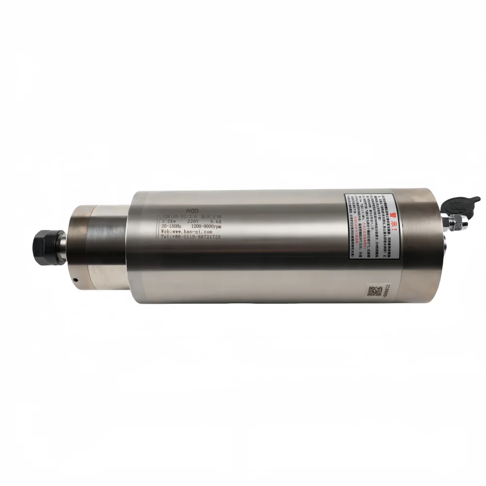 

HQD 3Kw 9000rpm CNC Spindle Motor For Drilling And Milling GDK105-9Z/3.0