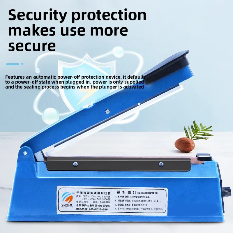 

Small hand-pressed plastic sealing machine, plastic moon cake tea bag ， household heat sealing machine are strong and durable