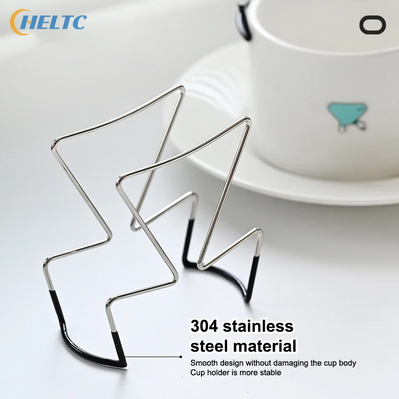 1PCS 40*74*80cm Cafe Drip Bag Holder Stainless Steel Outdoor Japanese Style Hanging Ear Coffee Filter Holder Portable Stand