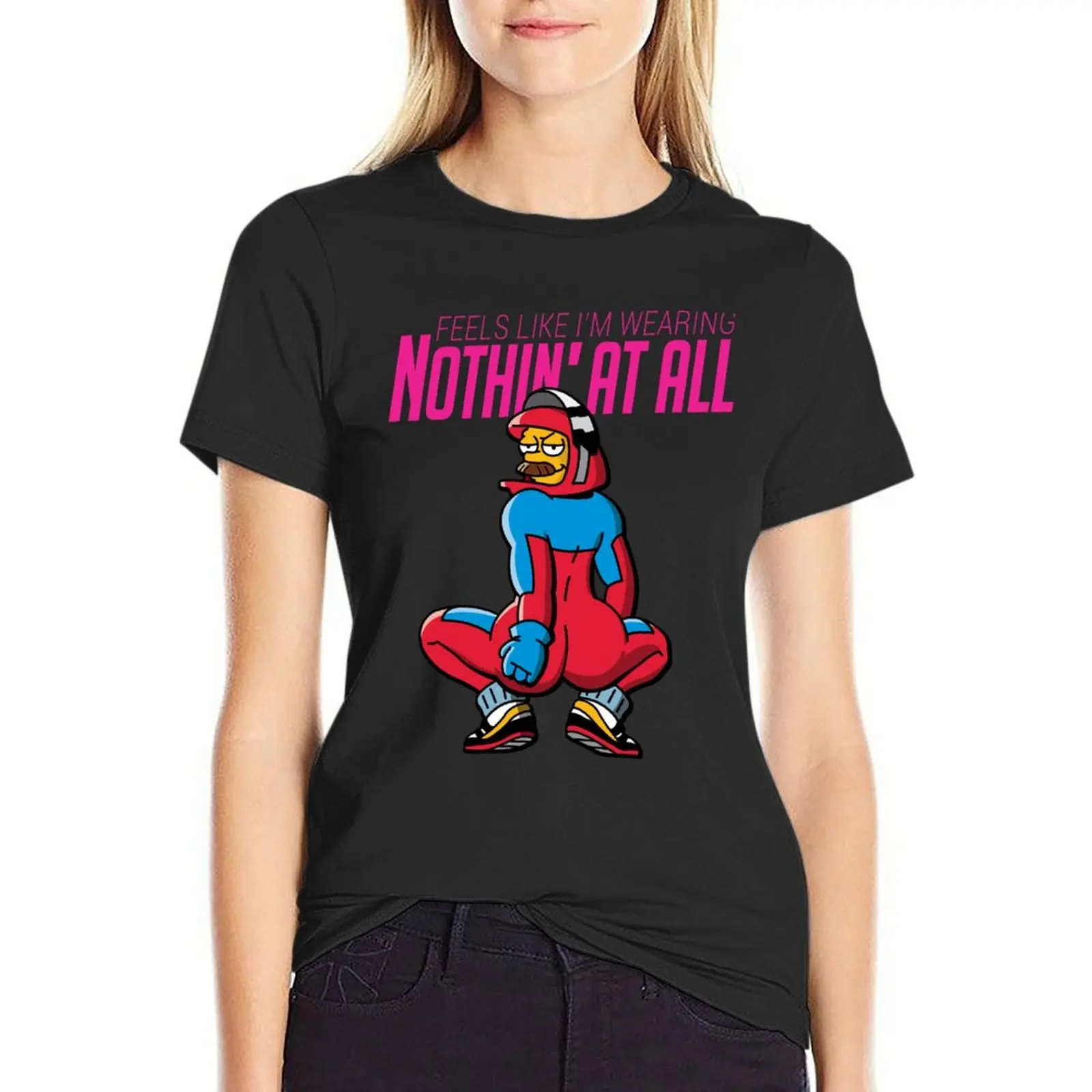 Nothing At All T-Shirt sports fans tops spring clothes Women 2024