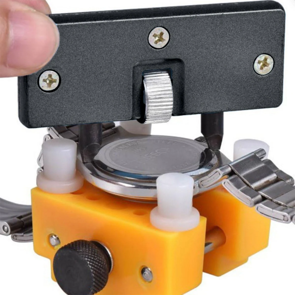 Two-Prong Round-Head Watch Opener Portable Two-Prong, Watch Repair Tool Watch Back Cover Opener Battery Replacement Tool