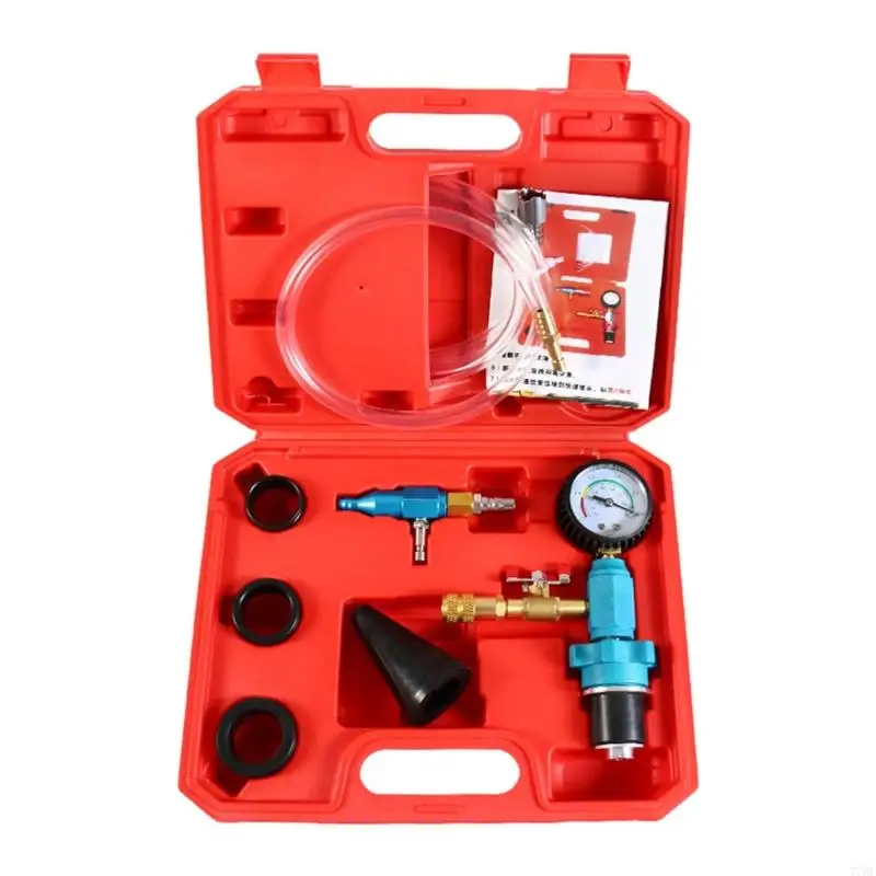 

77HF Professional Vacuum Coolant Refill Tool For Car And Motorcycles With Universal Adapters And Quick Bleeding Function