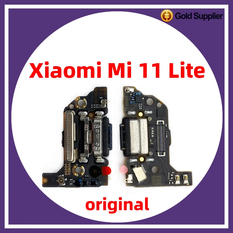 

Original For xiaomi Mi 11 lite Dock Connector USB Charger Charging Port Flex Cable Board Replacement