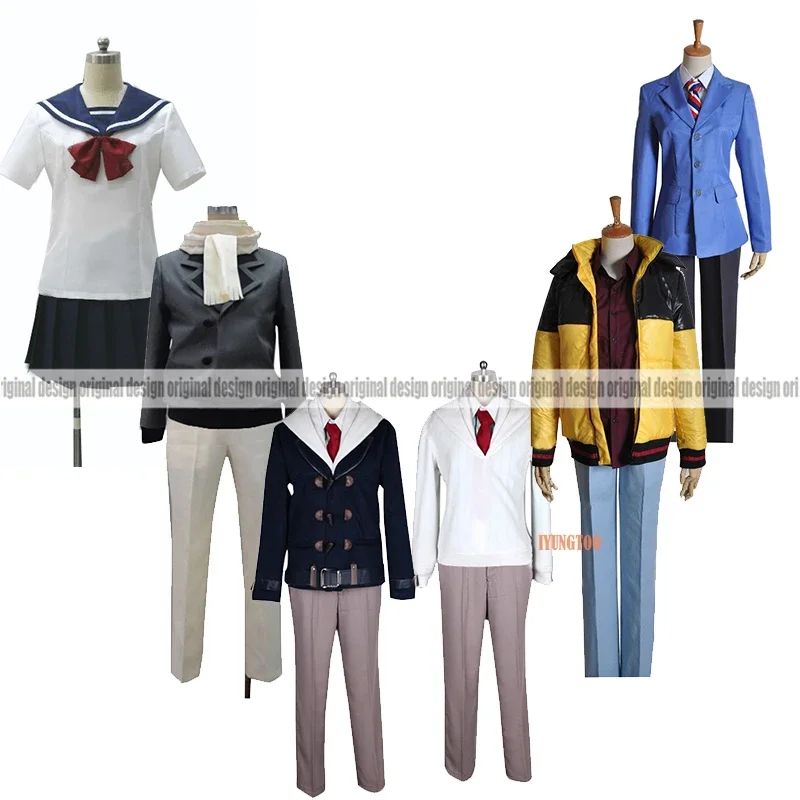 Blast of Tempest/Zetsuen No Tempest Mahiro Fuwa Aika Fuwa Yoshino Takigawa  Clothing Cosplay Costume,Customized Accepted