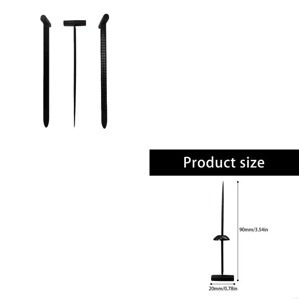  Nylon Cable Tie Buckle, Heavy Duty Nylon Ties Holder, New Multifunctional Cable Tie Buckle for Car Daily Repair