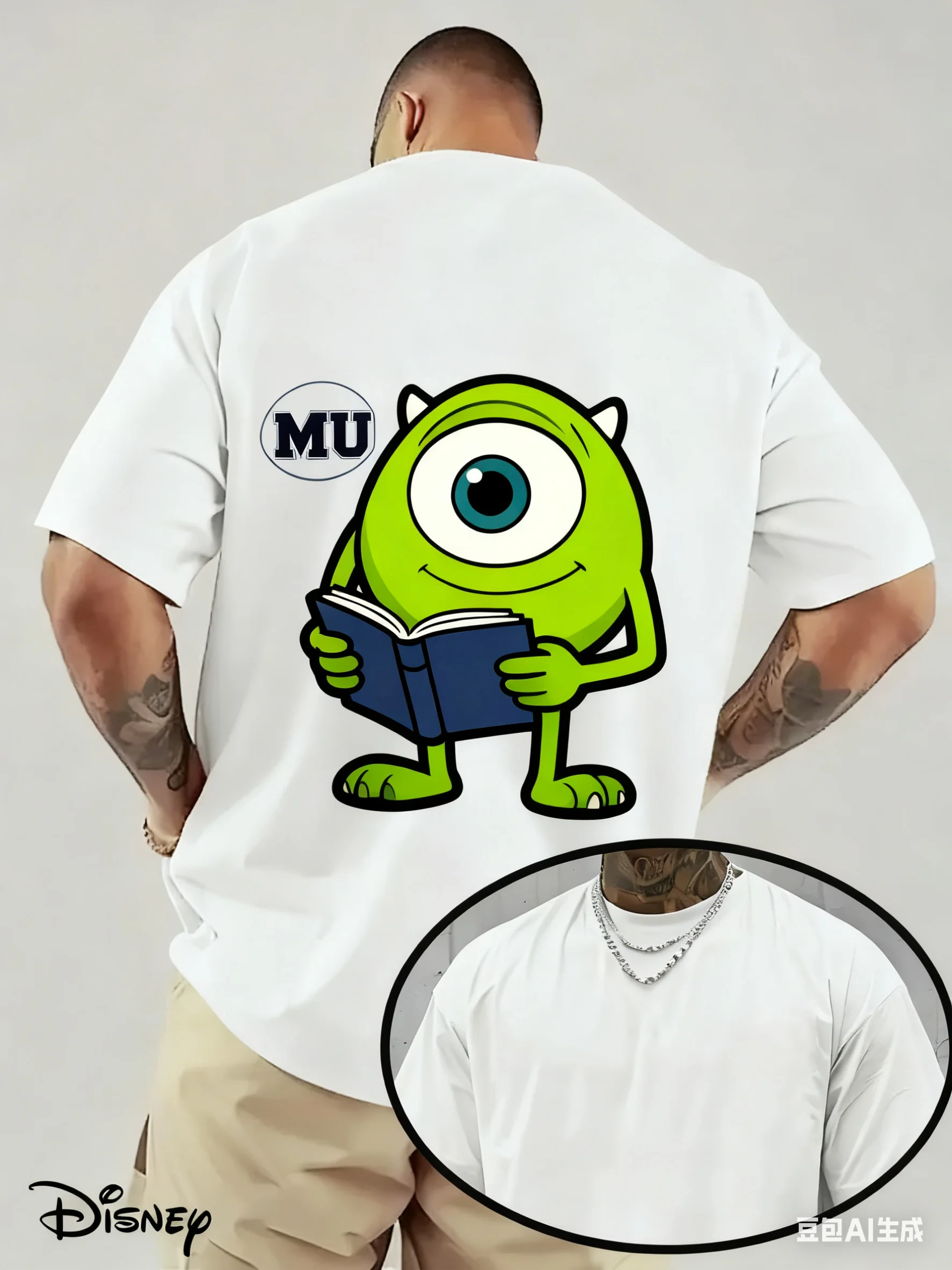 ديزني توي ستوري الرجال ثلاثية الأبعاد تي شيرت مطبوع 2025 جديد Y2K كبير رداء علوي غير رسمي موضة الأكثر مبيعا ملابس رجالية #2