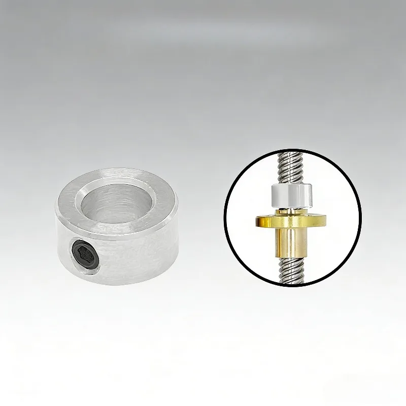 

Зажимное кольцо с внутренним диаметром 8 мм для ходового винта T8, ограничительное кольцо, фиксатор, изоляционный кронштейн, высокая твердость, надежность