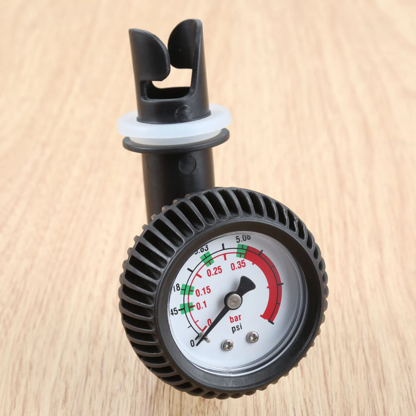 PVC Pressure Gauge Air Thermometer For Inflatable Rowing Boats Kayak Test Air Valve Connector SUP Stand Up Paddle Board Surfing