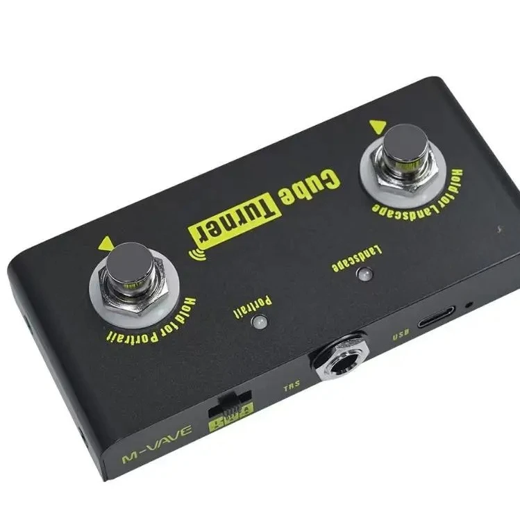 M-VAVE Intelligent Wireless  Score Reader Foot Pedal for iPad   Android Guitar Pedal Page Changer