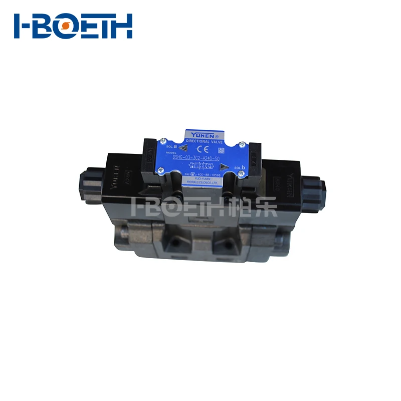 Yuken DSHG-10-3C2-ET-A100-36 Hydraulic Motors Solenoid Controlled Pilot Operated Directional Valves Two Way Valves
