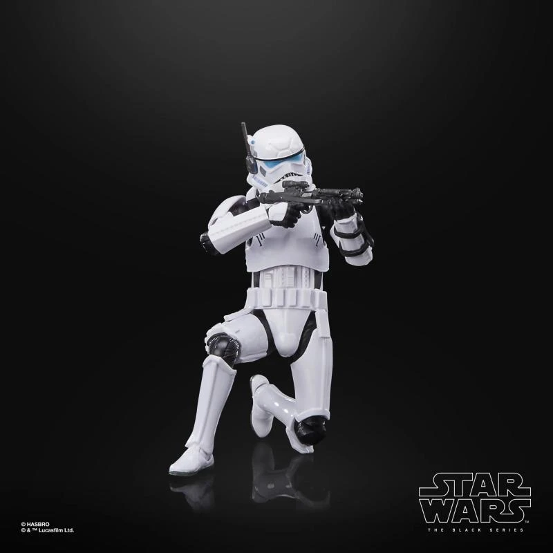 Hasbro Star Wars Action Figures, The Black Series, SCAR Trooper Mic, Kids Gift Toy, ficção Livros