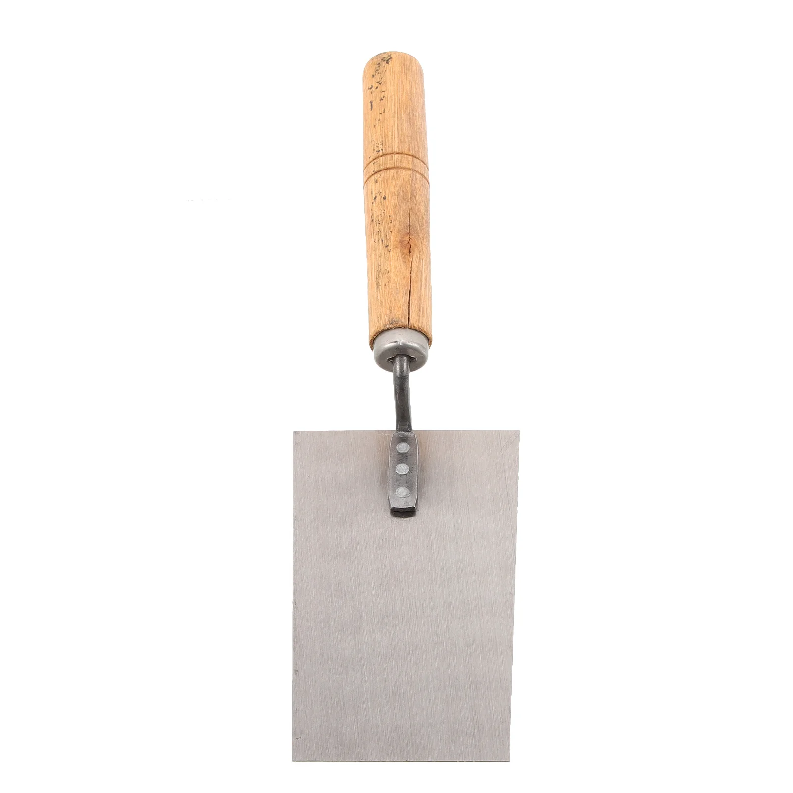 Plastering Trowel Smooth Finish Durable Steel Wood Handle Mud Scraper Tool For Drywall Concrete Cement Plastering Tools