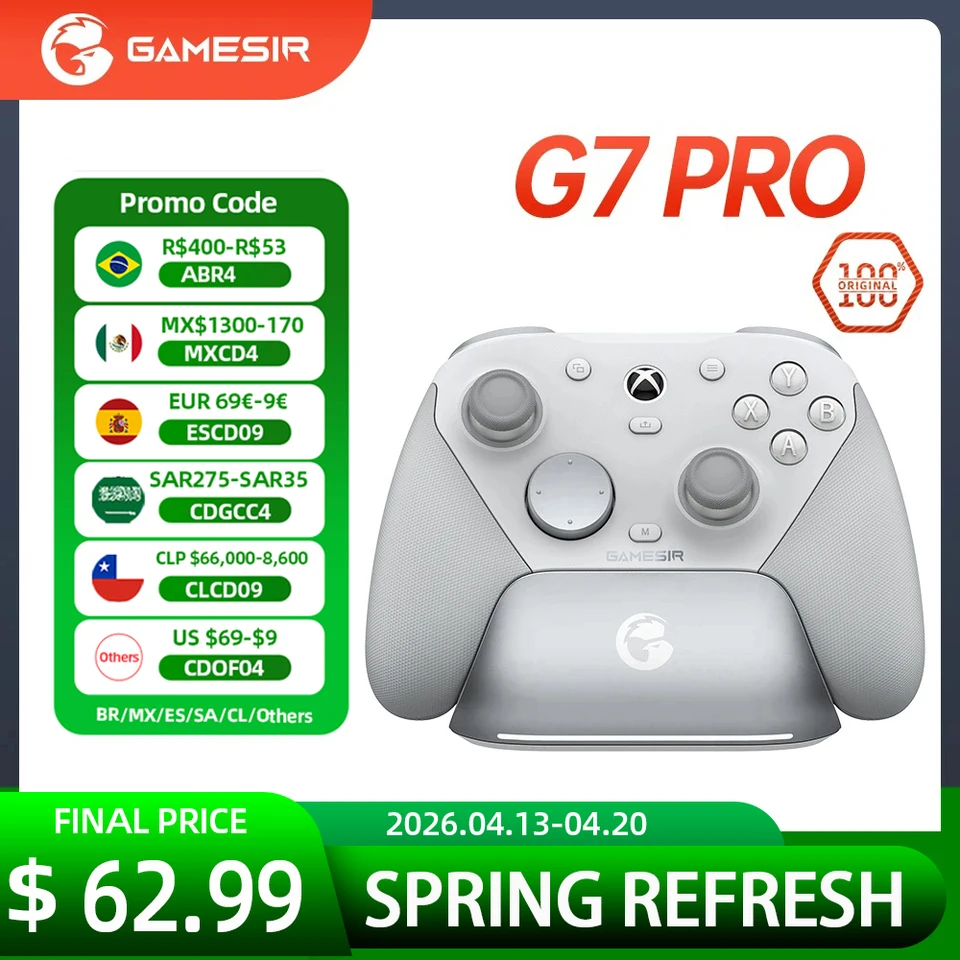 GameSir G7 Pro Xbox Gaming Controller Wired Gamepad for Xbox