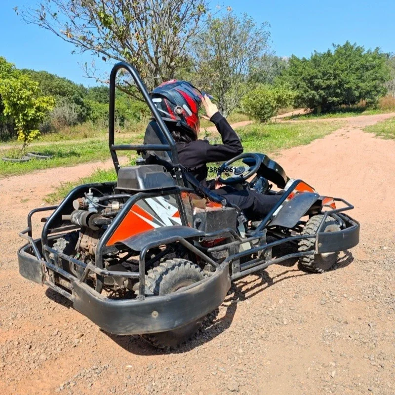 Premium Four-Link Suspension System Racing Go Kart Petrol Recreational Karting for Adults 4x4 Drive for Karting Clubs