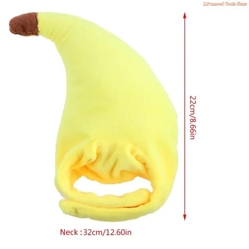 Cats Hat Cats Funny Banana Headgear Cats Holiday Decoration Headgear Cosplay Costume Comfortable Fashion S W91B view 6