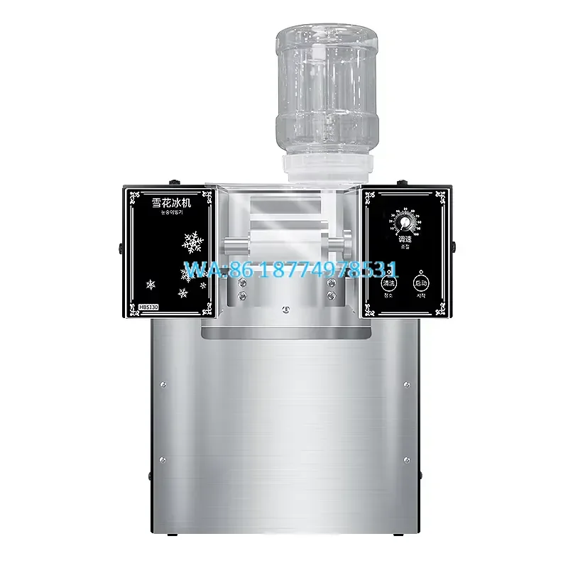 Wmwmnu for Korean Milk Snow Shaving Snowflake Ice Maker Bingsu Shaver Crusher