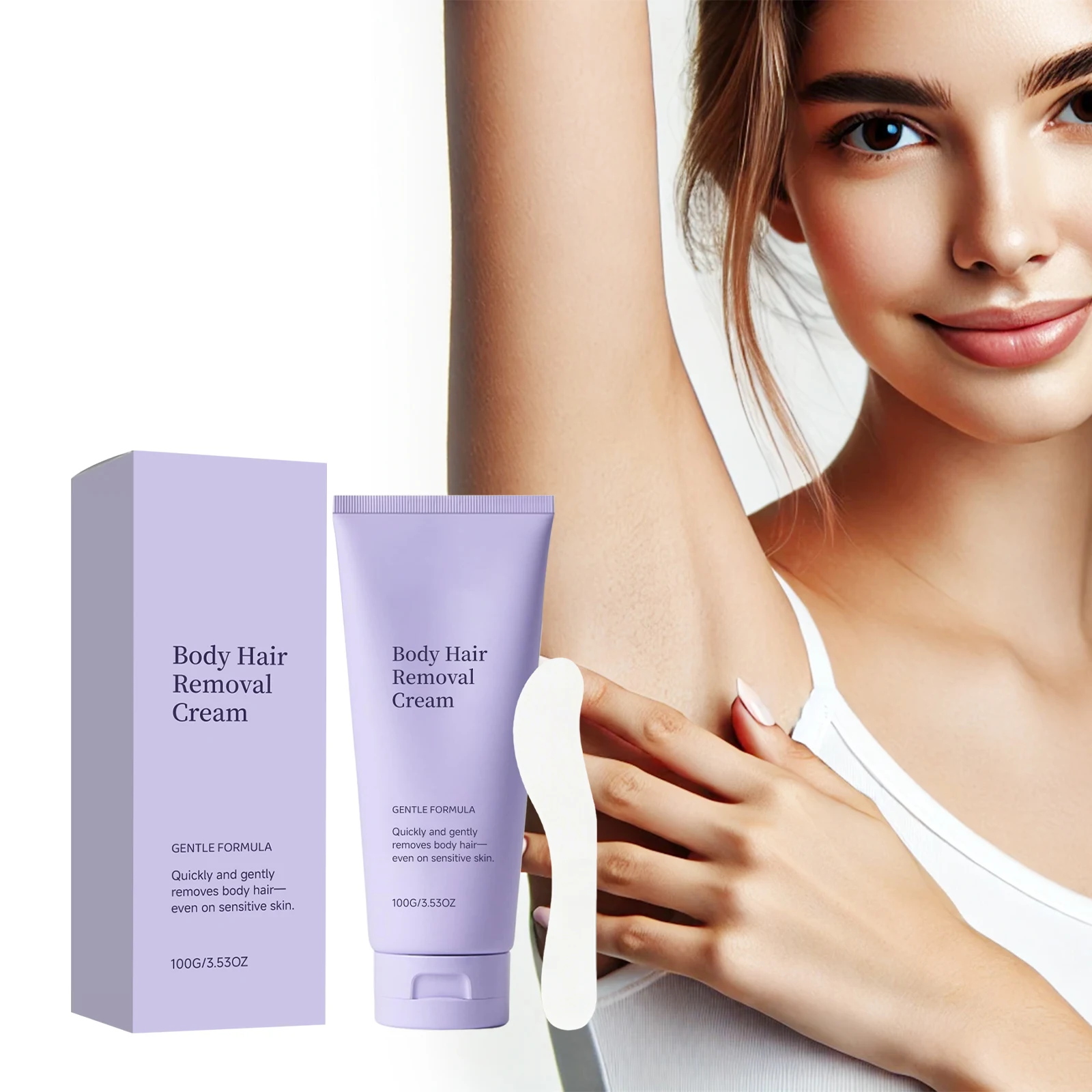 Hair Removal Cream Arm Armpit Legs Hair Growth Inhibitor Moisturizing Smoothing Painless Depilatory Cream For Sensitive Skin
