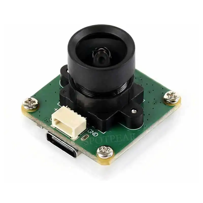 Raspberry Pi USB Camera Module - 5MP OS05A10 Distortion-Free Lens, USB 2.0 Compatible with Jetson/RDK