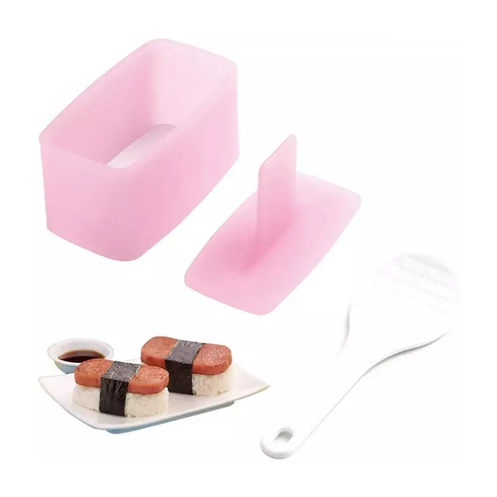 Rectangular Onigiri Mold, Rice Mold Musubi Maker, Musubi Maker Press Mold, DIY Rice Ball Maker Sushi Mold for Kid Lunch Bento