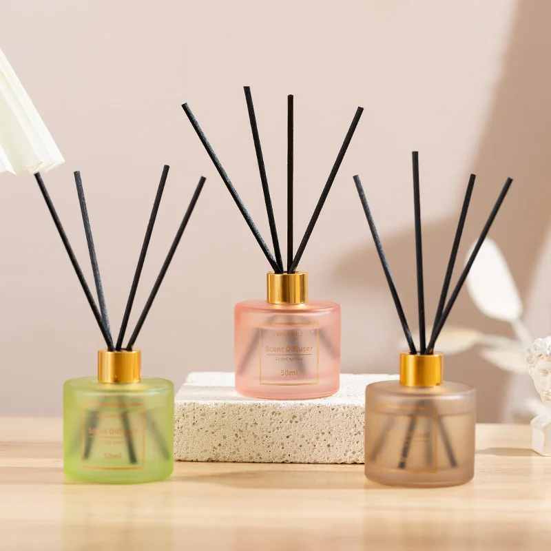 

Simple floral aromatherapy bottle diffusion aromatherapy bedroom long-lasting incense toilet air freshener