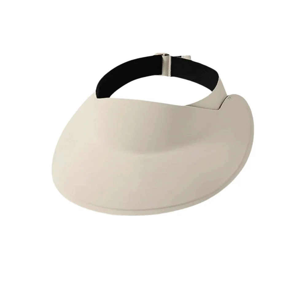

Anti-UV Breathable Kids Sunshade Hat Soft Quick-dry Summer Kid Sunhat Solid Color Lightweight Foldable Empty Top Cap Girls