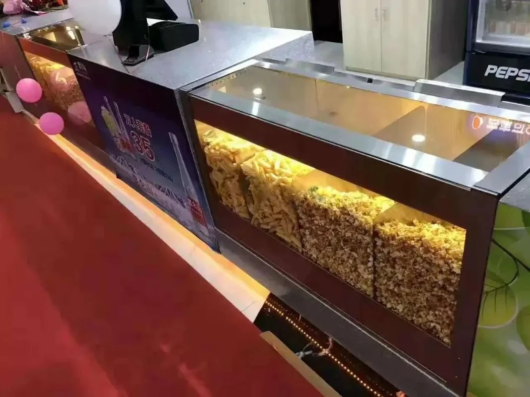 Commercial Hot Dog  Steamer Machine Food Warmer Display Cinema Popcorn  Fries Insulation Cabinet