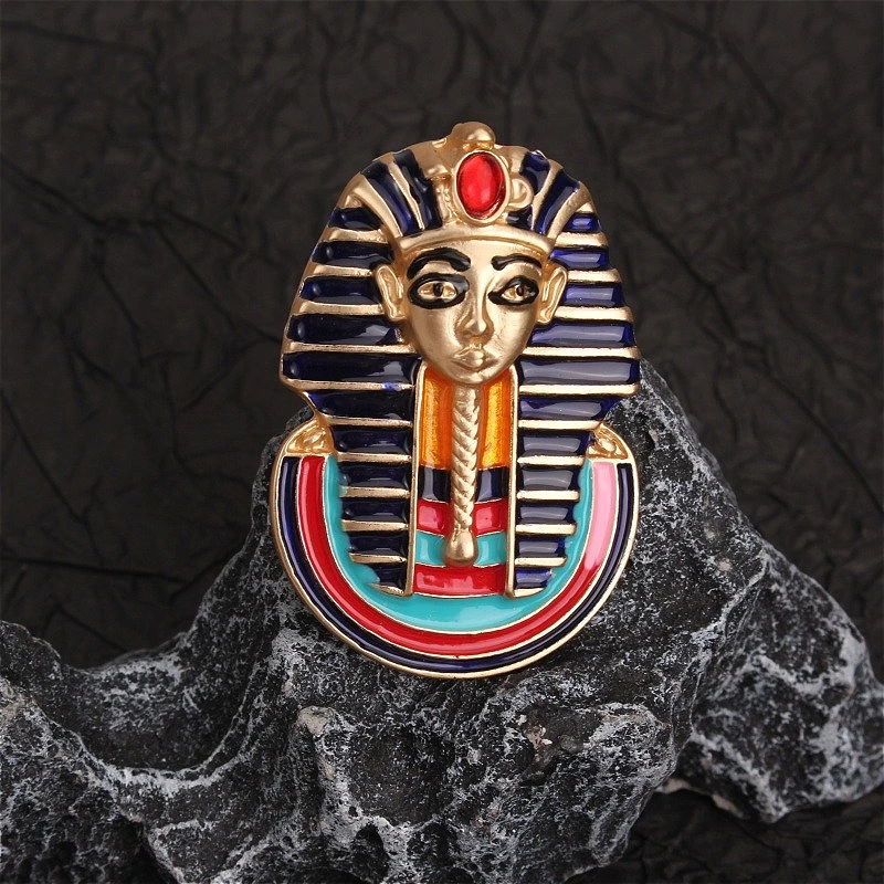 Broche pharaon égyptien plaqué - Women'S Egyptian Accessories avis et prix