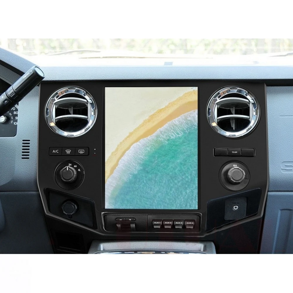 Android For Ford F250 F350 F650 2009-2014 Car Radio Player HD Screen GPS Navigation Video Multimedia Head Unit Stereo Carplay