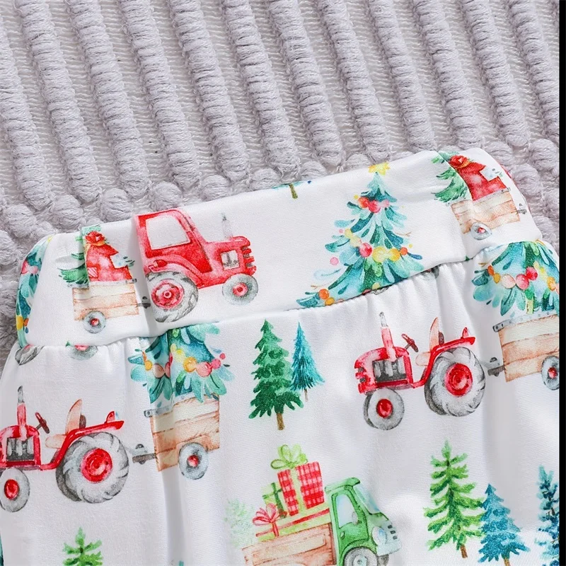 

Toddler Boys Winter Holiday Outfits Letter Print Crew Neck Long Sleeve Jumpsuit Train Print Long Pants Beanie 3Pcs Clothing Set