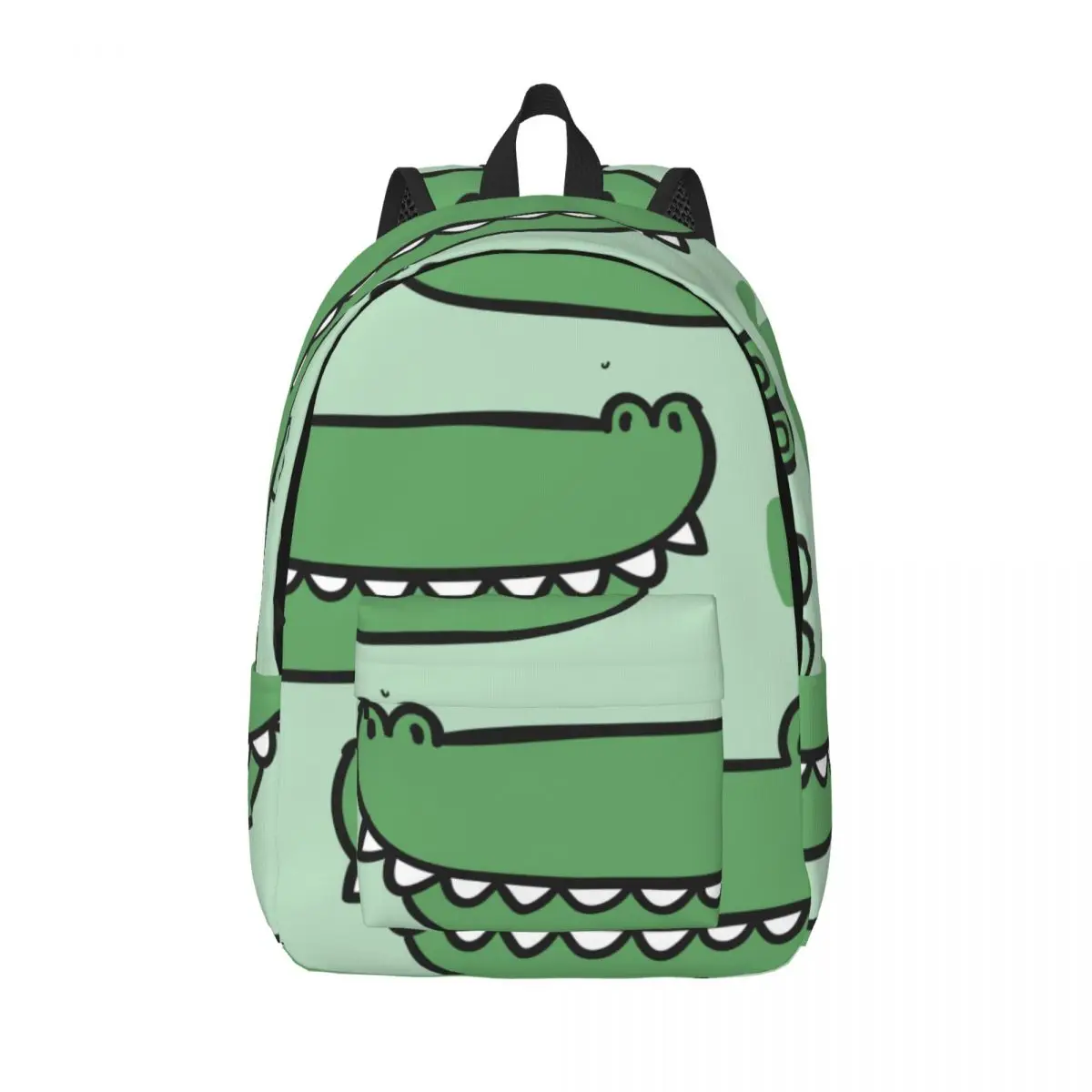 Student Bag Cute Crocodile Backpack Parent-child Lightweight Backpack Couple Laptop Bag