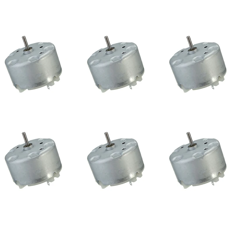 6X 3V-12V Mini DVD VCD Electric Motor 3V-2700RPM 6V-4000RPM RF-500TB-12560