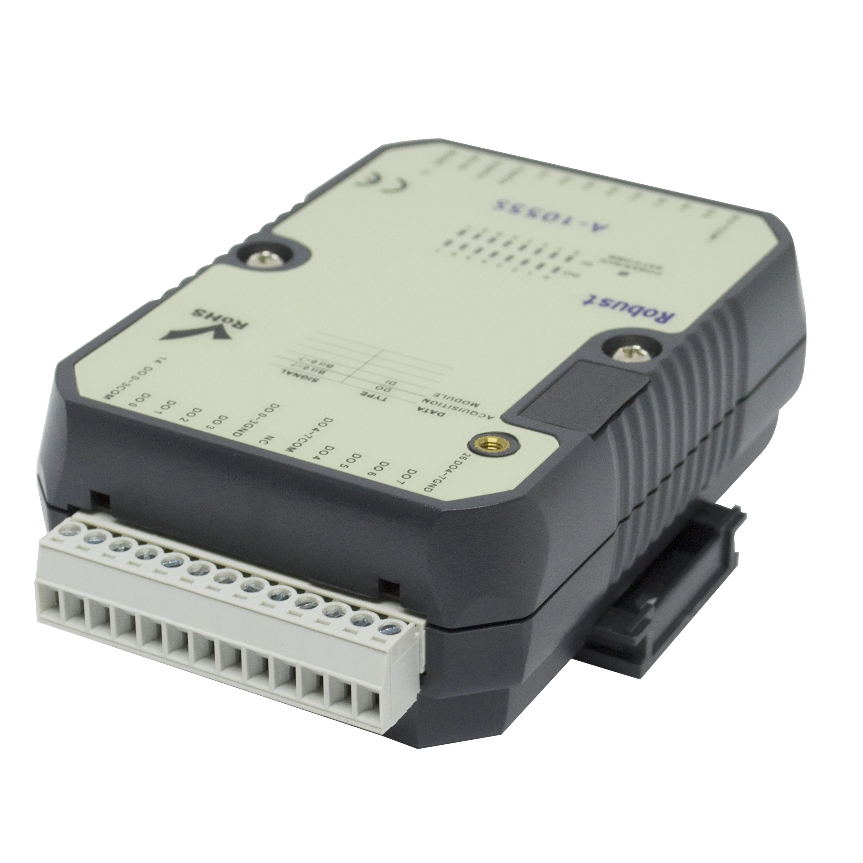 Módulo de E/S Digital 8DI 8DO con puerto de RS-485 ModBus RTU(A-1055S)