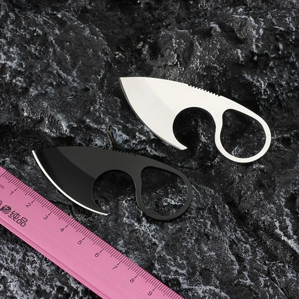 Mini Pocket Knife Stainless Steel EDC Portable Hand Tools Self Defense Fixed Blade Knife Small Camping Survival Gadgets